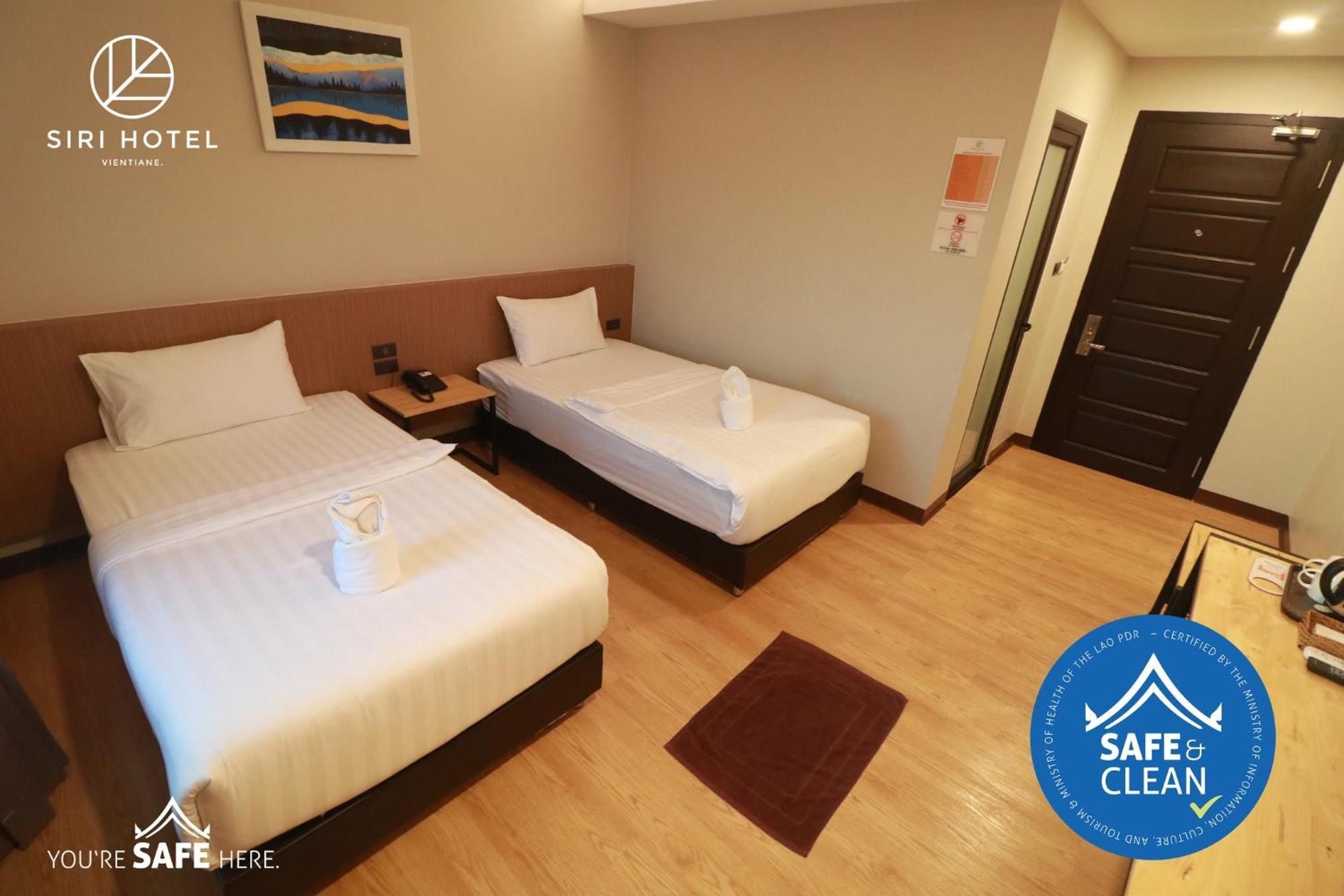 Siri Hotel Vientiane Eksteriør billede